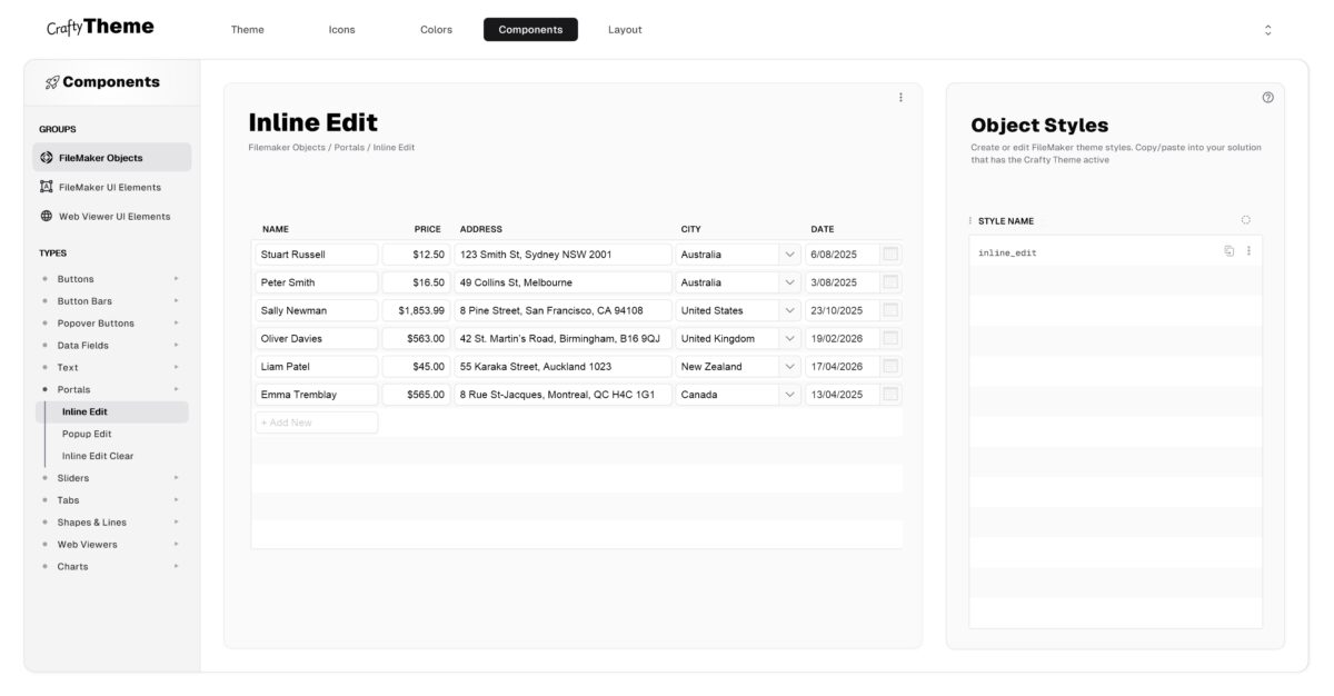 A product master rebuilt as a filterable gallery. 939 products, photos where the team has taken them.